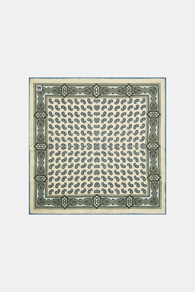 BEJ İPEK MENDİL - 1