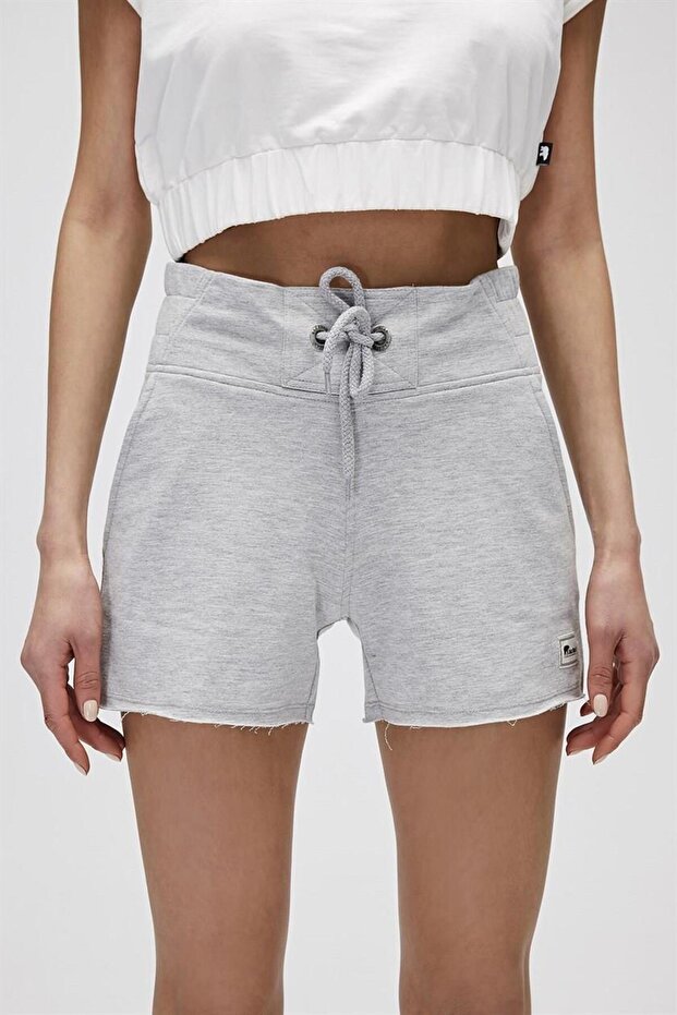 21.03.18.003-C19 Serena Women's Shorts Gray Melange