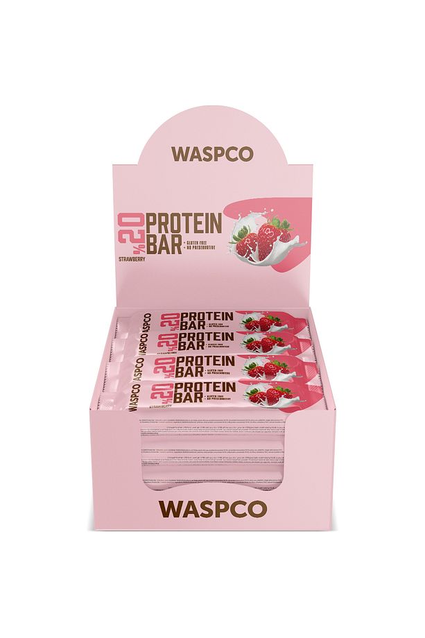 Çilekli Protein Bar 40g x 12 Adet - 6