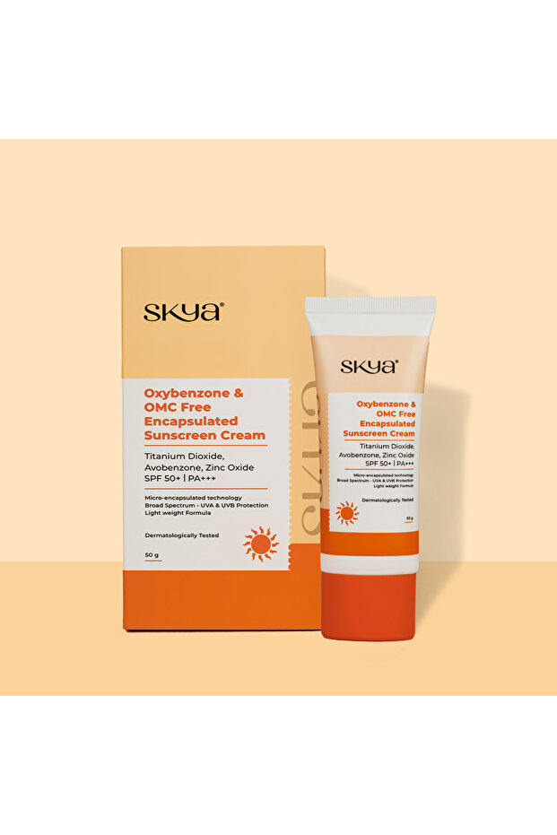 Oxybenzone & Omc Free Encapsulated Sunscreen Cream, 50 g