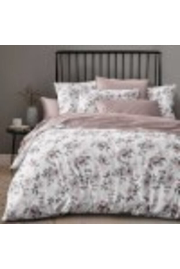Double Bed Linen Pattern With Pink Roses - 2