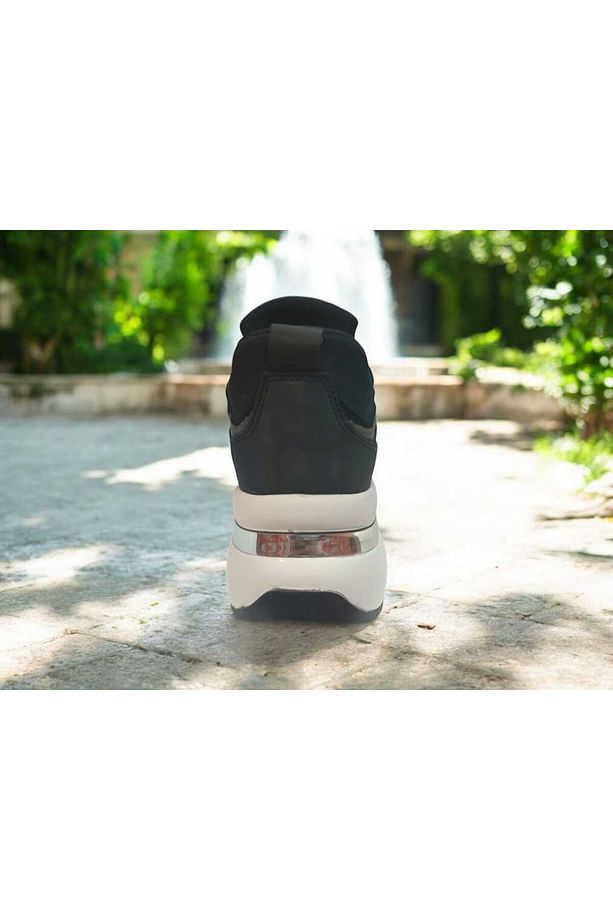 KADIN ORTOPEDİK DOLGU TABANLI ANORAK ANATOMİK TABAN SNEAKER - 3