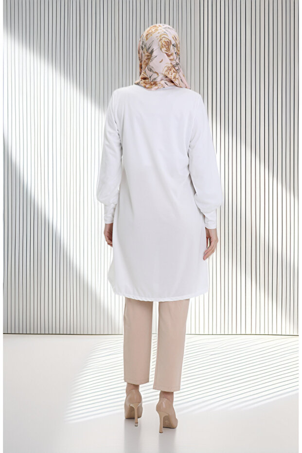 Basic Tunik 1120-06 Beyaz - 6