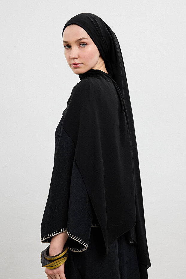 Comfort Luxe Şal Siyah - 5