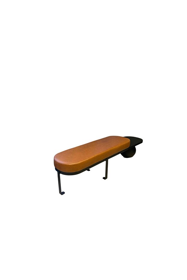 TABA DERİ BENCH PUF - 2