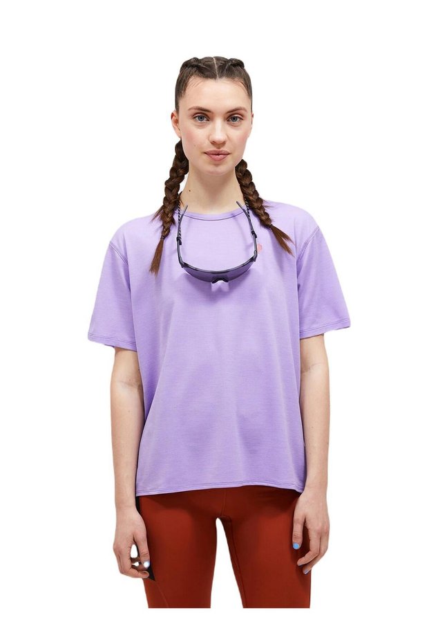 G79477030 W Trail Ss Women's Sports T-Shirt Purple