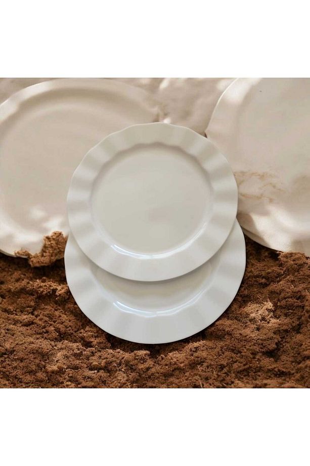 Mika Tabak& Parti Tabak&parti Mika Tabak & Doğum Günü Tabak & Plastik Tabak 19 Cm - 6 Adet - 1