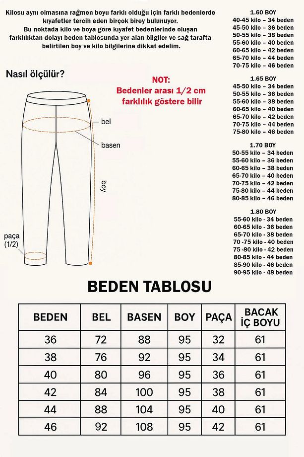 Kadın Taş Rengi Önü Biyeli Cepli Yüksek Bel Havuç Model Kumaş Pantolon - 3