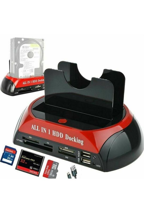 2132 2.5-3.5 Ide Sata Dock Docking Station Hdd Harddisk Istasyonu - 2