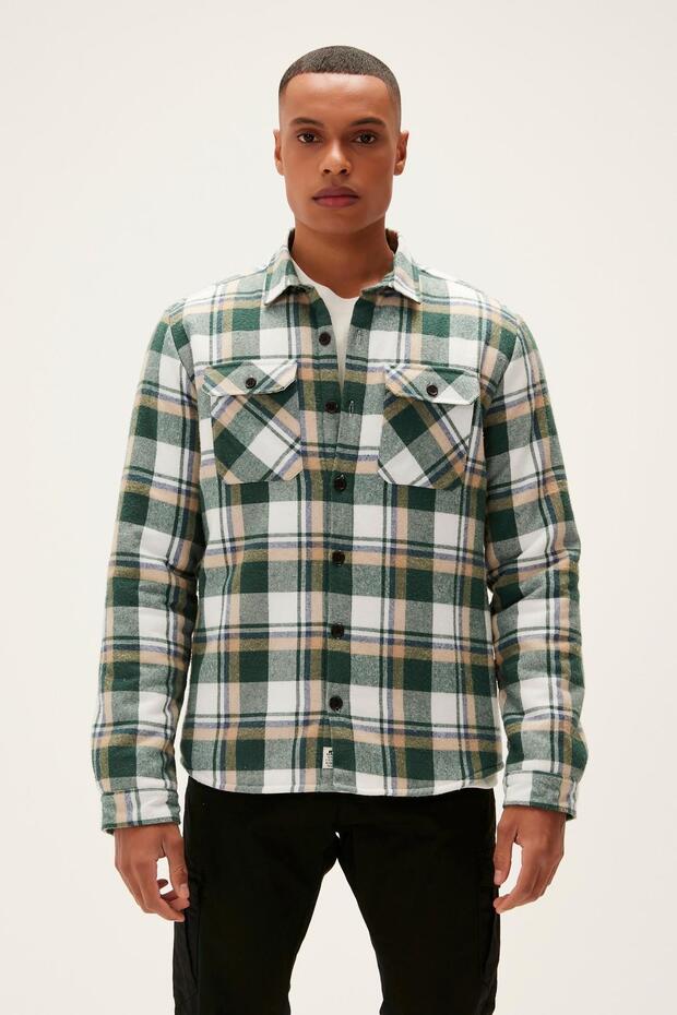 22.02.30.001-c13 Thomas Erkek Oduncu Gömlek - 1