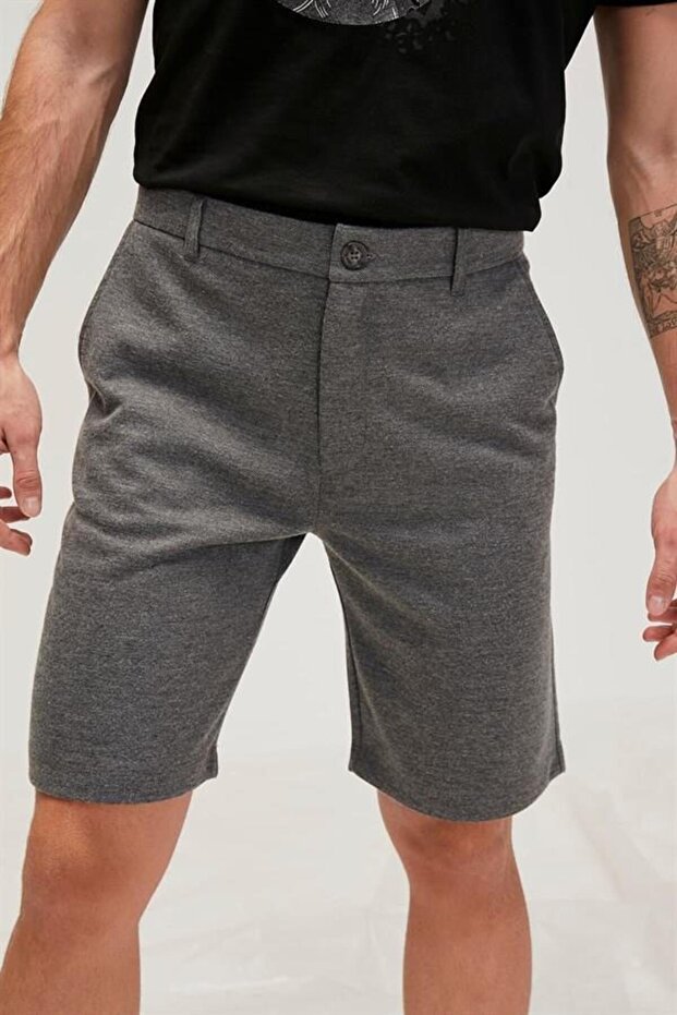 Hamılton Sweatshort Antrasit - 1