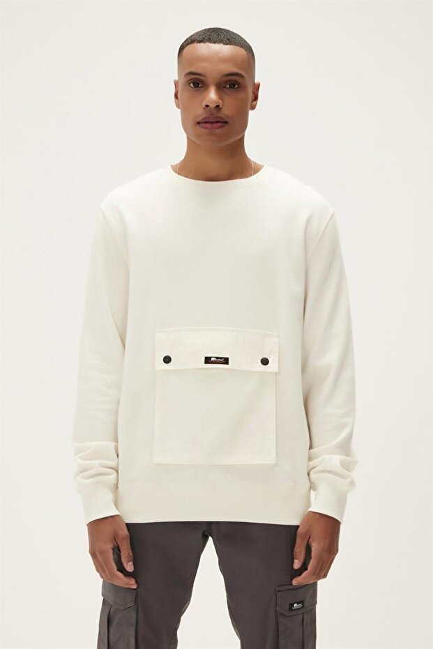 الكنغر Crewneck الرجال البلوز