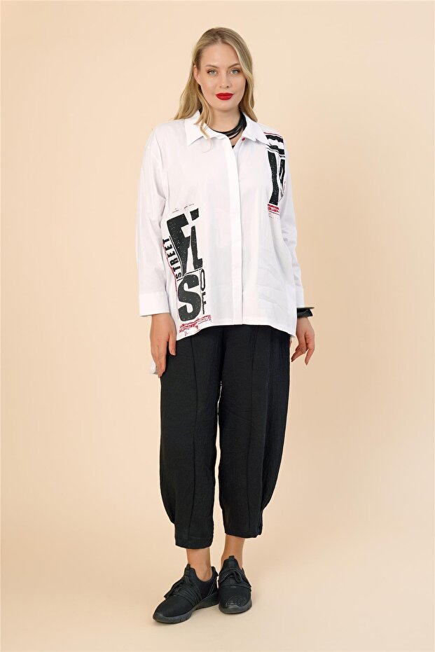 25172 GÖMLEK EKRU - 1