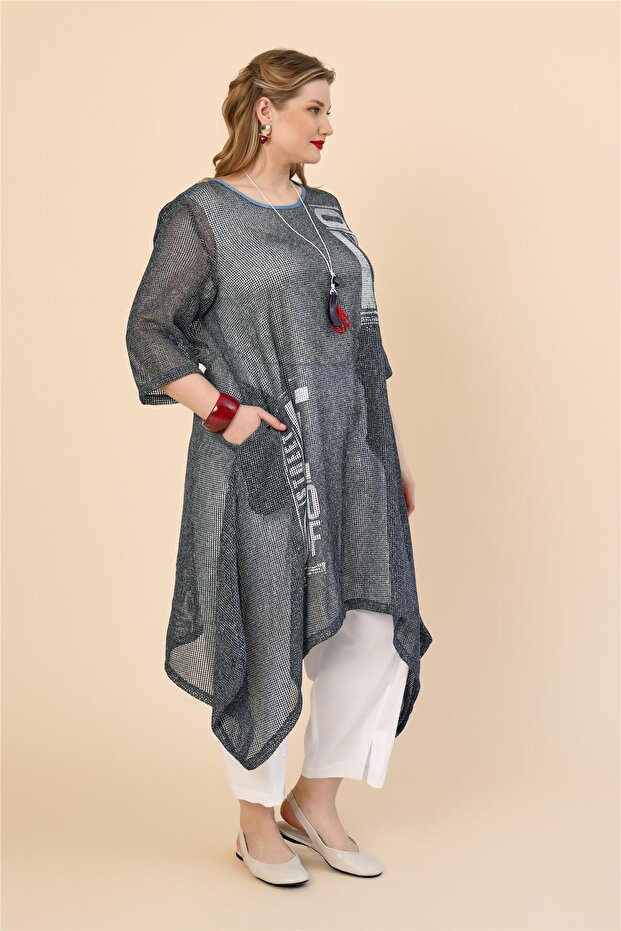 25157 TUNIK MAVI - 5