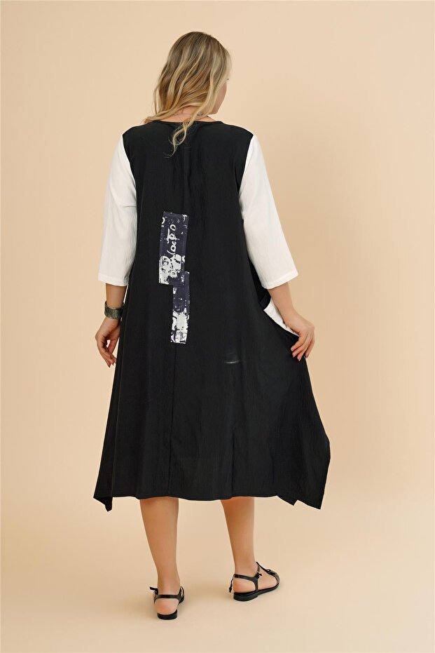 25167 ELBİSE EKRU - 4