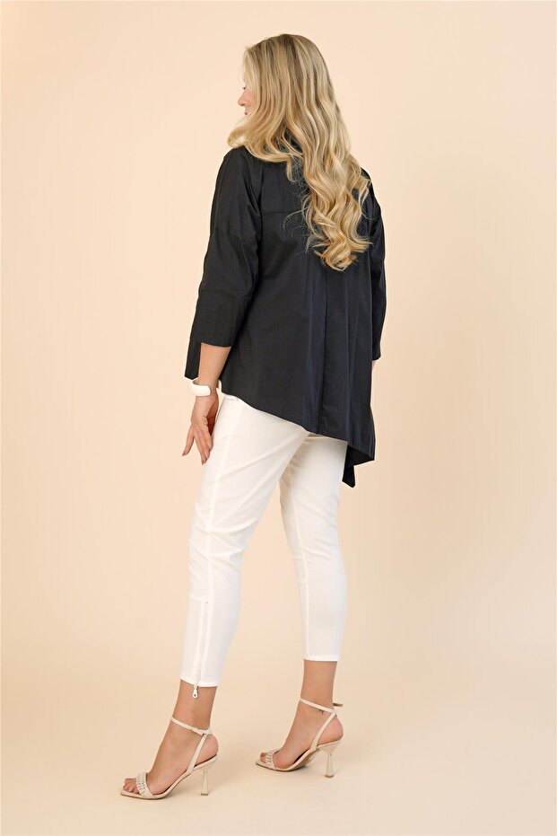 25114 GÖMLEK SIYAH - 2