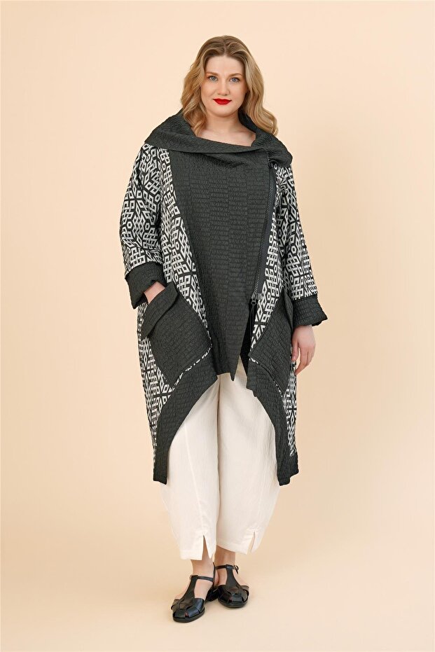 25075 CEKET SIYAH - 4