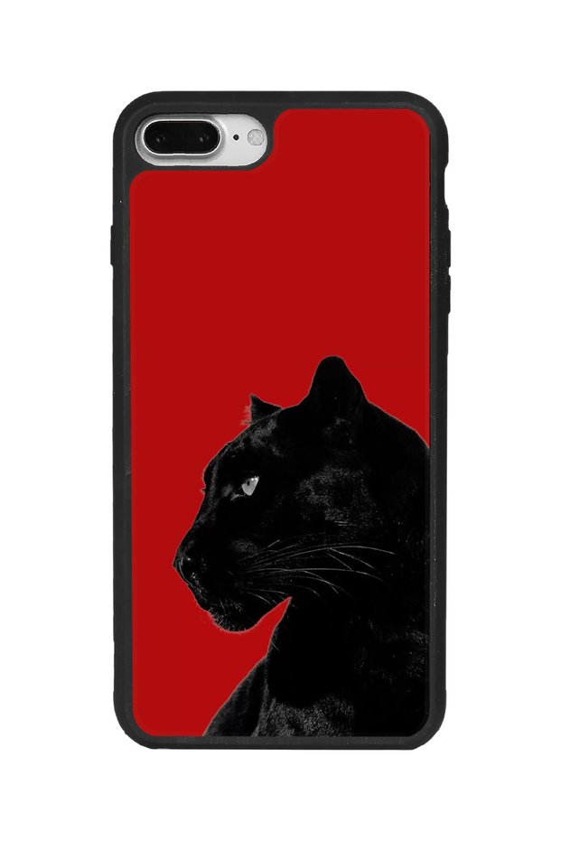 iPhone 8 Plus Compatible Matte Black Case – Soft Silicone, Protective, Shock Absorbing Cover