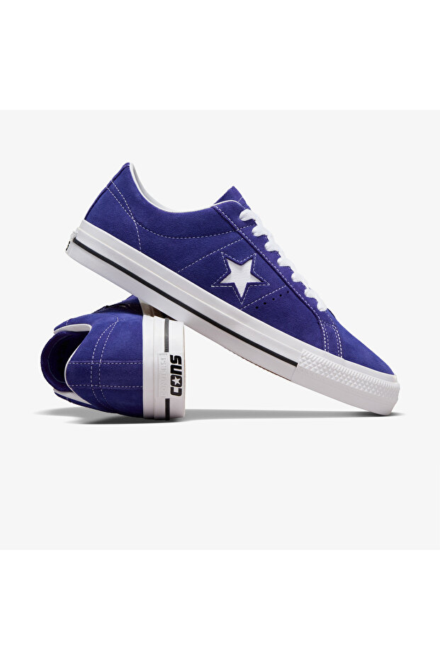 One Star Pro Unisex Mor Süet Sneaker - 4