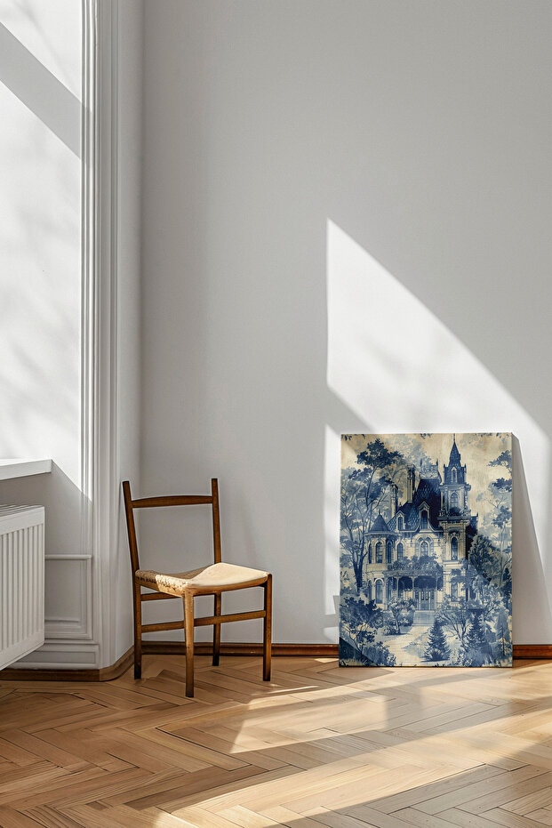 Issız Ev - Kanvas Tablo - 3