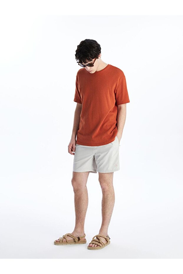 LCW SWIMWEAR Short Size Printed Men's Swim Shorts