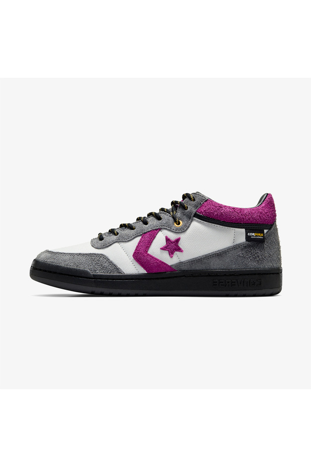 Fastbreak Pro Unisex Gri Süet Sneaker - 6