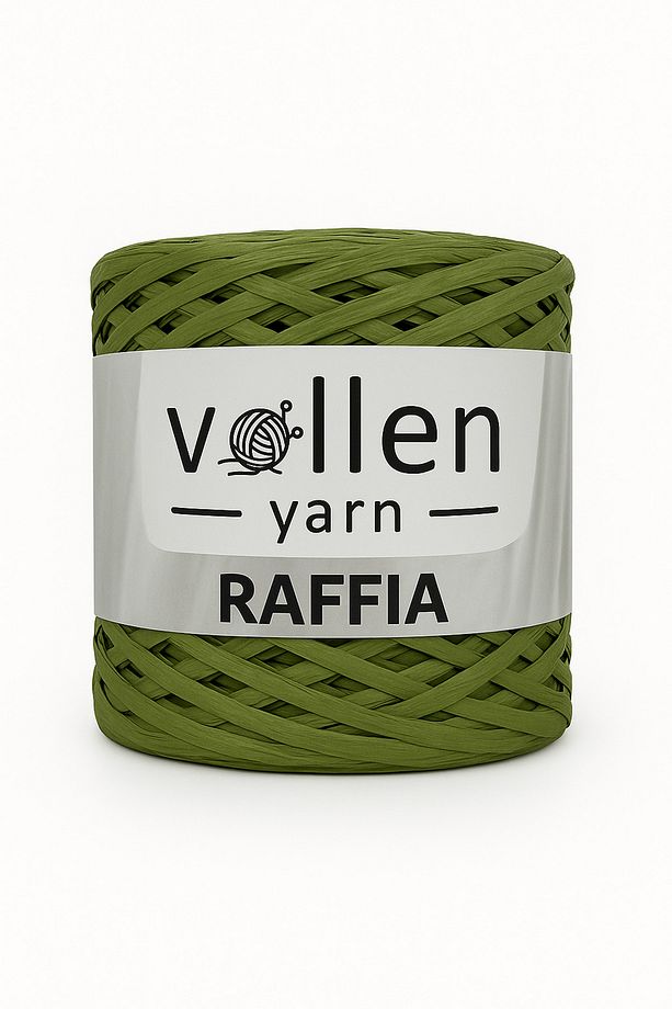Premium 200gr Rafya Ip,rafya Kağıt Ip,rafya Ip,çanta Ipi,supla Ipi,raffia,haki - 1