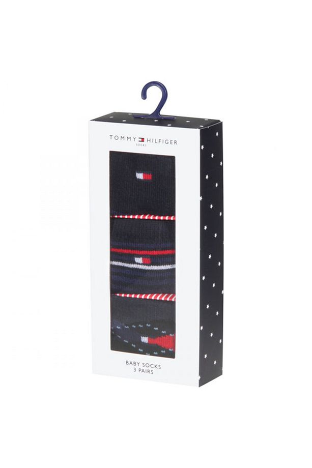 Tommy Hılfıger Bebek Çorabı 0-3 Aylık 3lu Paket 435007001-563 - 5