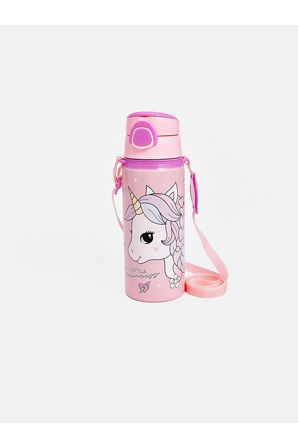 Karişik Baskılı Pipetli Suluk 600 ml (S5) - 2
