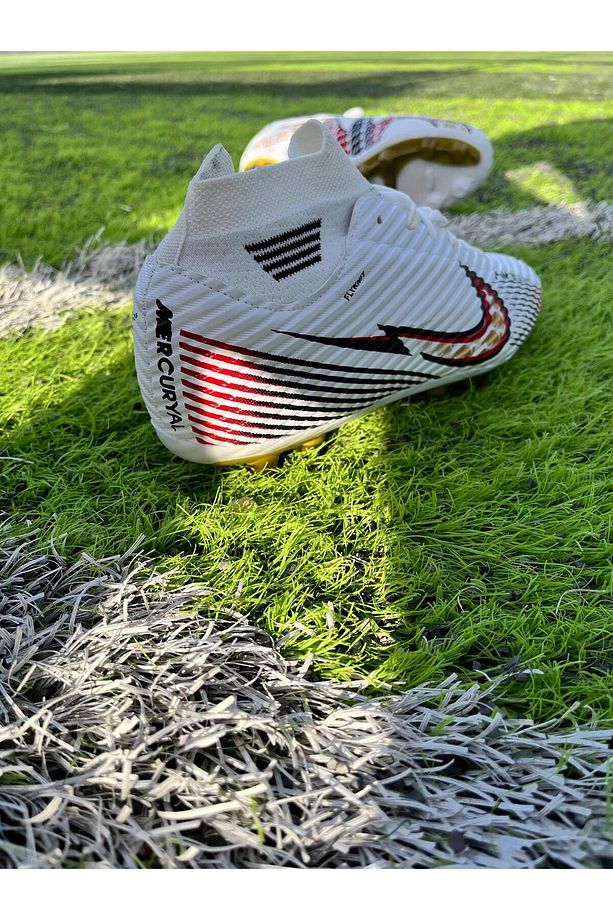 krampon prof futbol ayakkabısı halı saha ayakkabısı çoraplı krampon yetişkin kramponu - 4