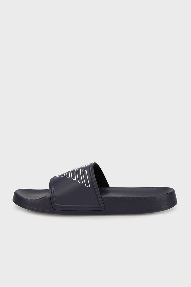 Logolu Tek Bantlı Terlik Unisex TERLİK XVPS11 XR273 K578 - 3