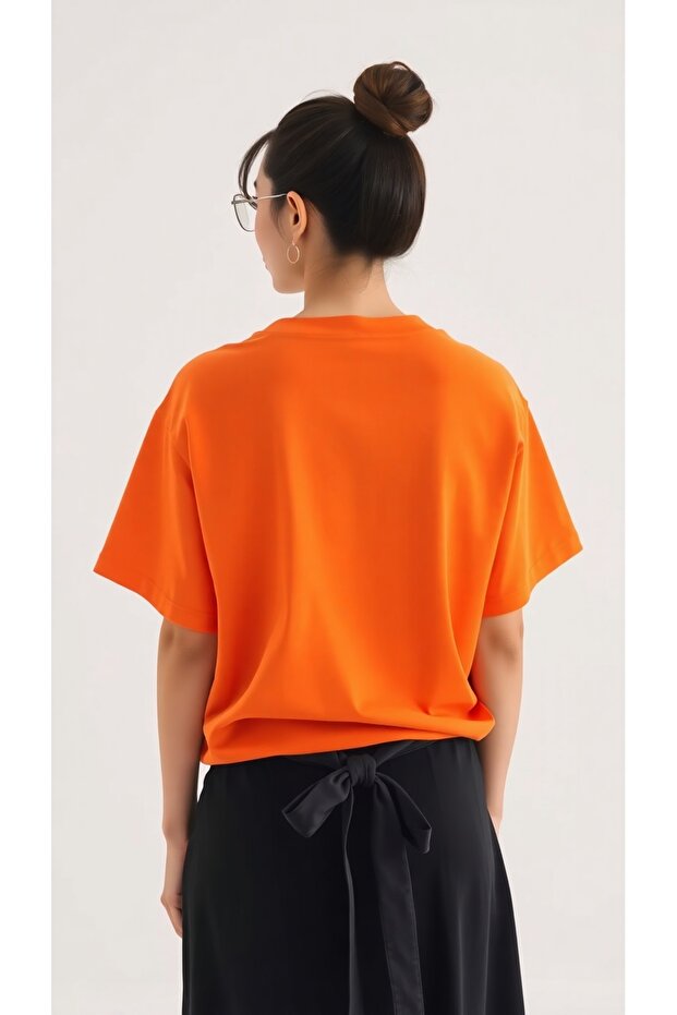 Classical Printed Oversize Tshirt - 2