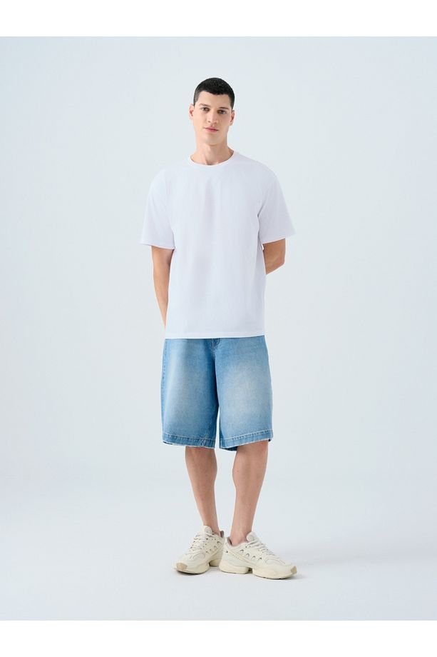 Baggy Fit Erkek Şort - 1