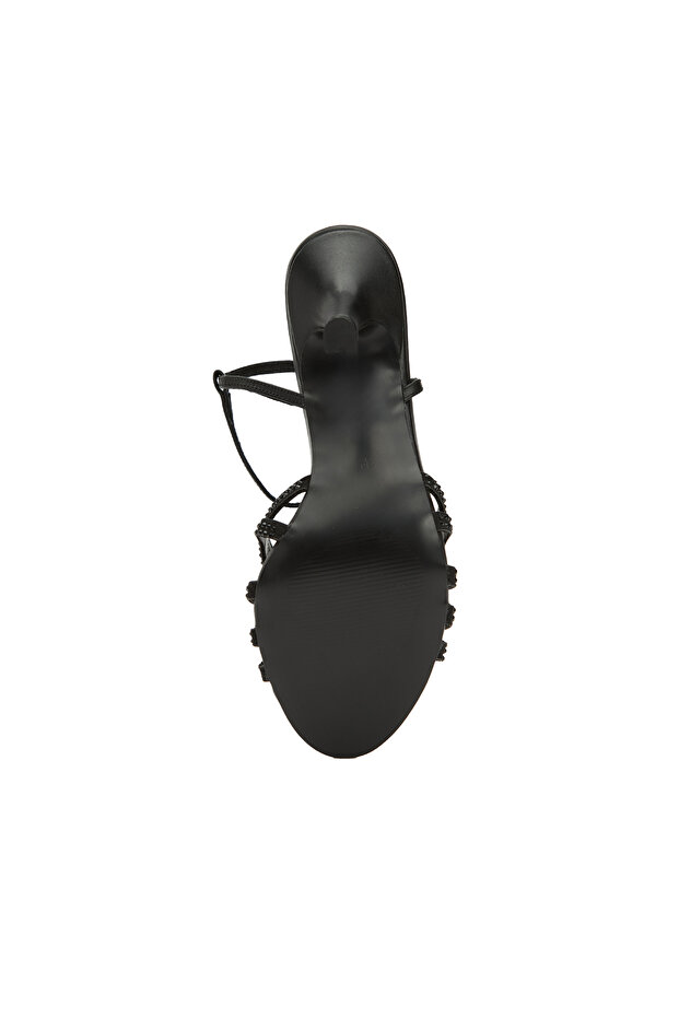 Siyah Kadın Sandalet - 5