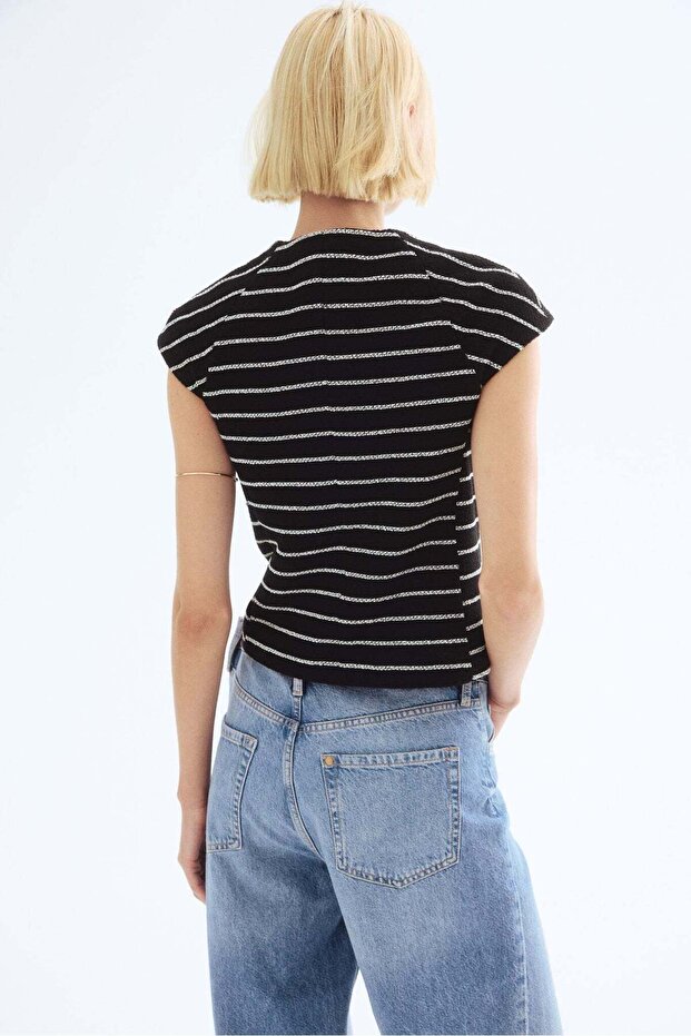 Button-front top - 3