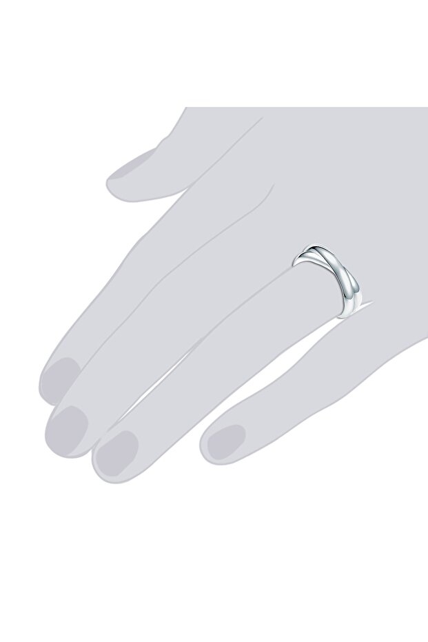 Silberring Ring Sterling Silber - 5