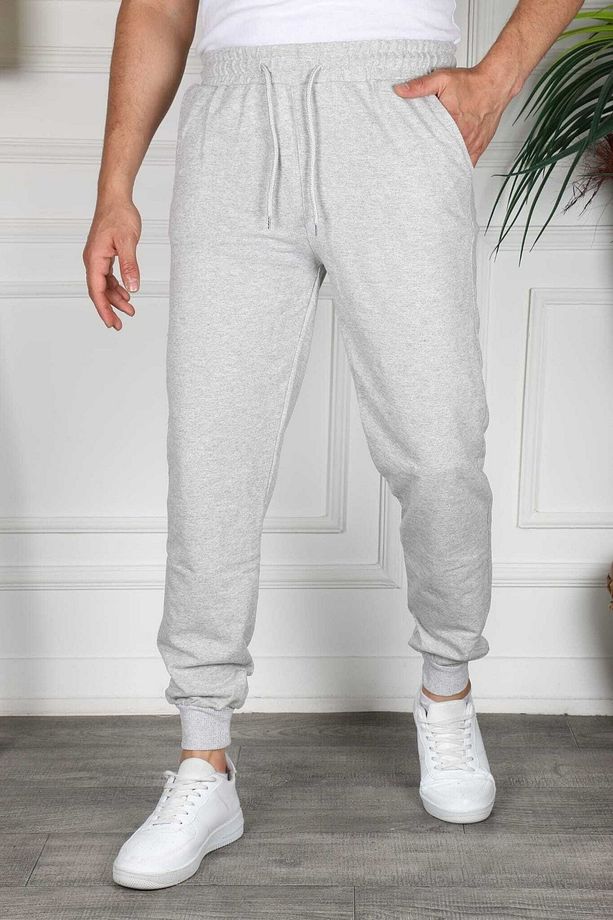 Unisex Paça Ribanalı Regular Fit Eşofman Altı - 4