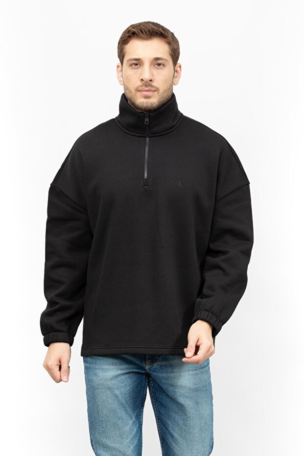 Half Zip Colorblock Coat