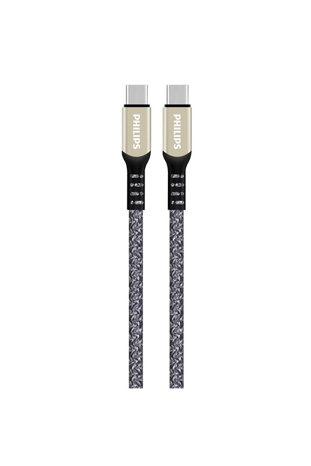 USB-C Şarj ve Data Kablosu, 60W, Hızlı Şarj, 3A Yüksek Akım, 1 Metre, Dayanıklı Örgü Kablo,DLC5001C - 1