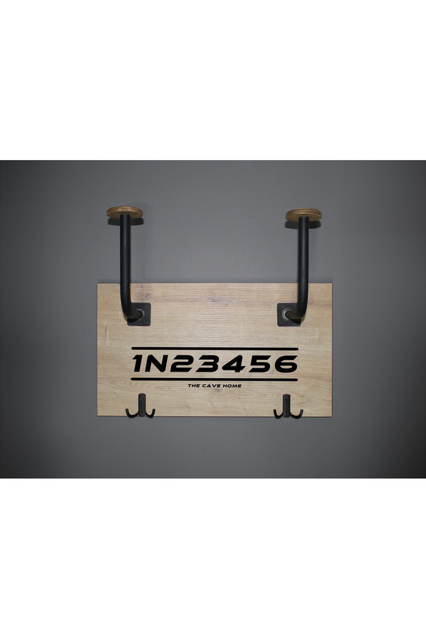 Motorcycle Helmet Hanger- 1N23456 Designed - Dual Helmet Hanger