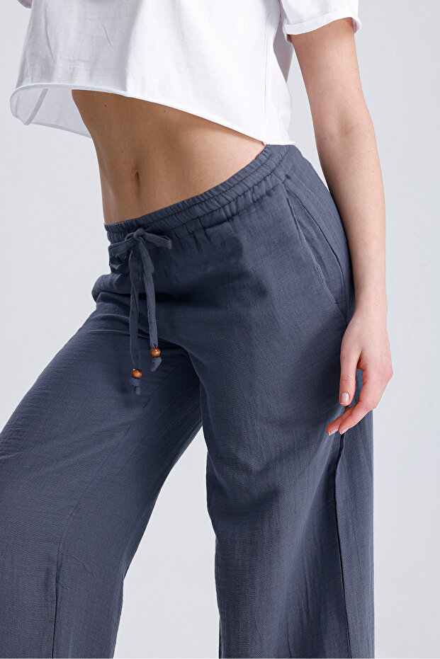 Kadın Müslin Pantolon - 2