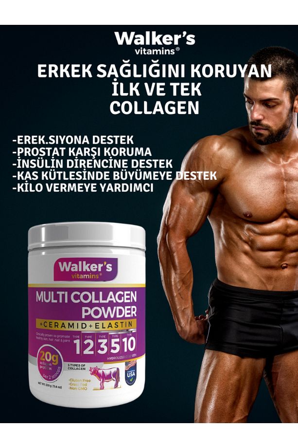 Walker`s Kolajen Collagen +Magnezyum All Forms Sporcu Destek Paketi - 2