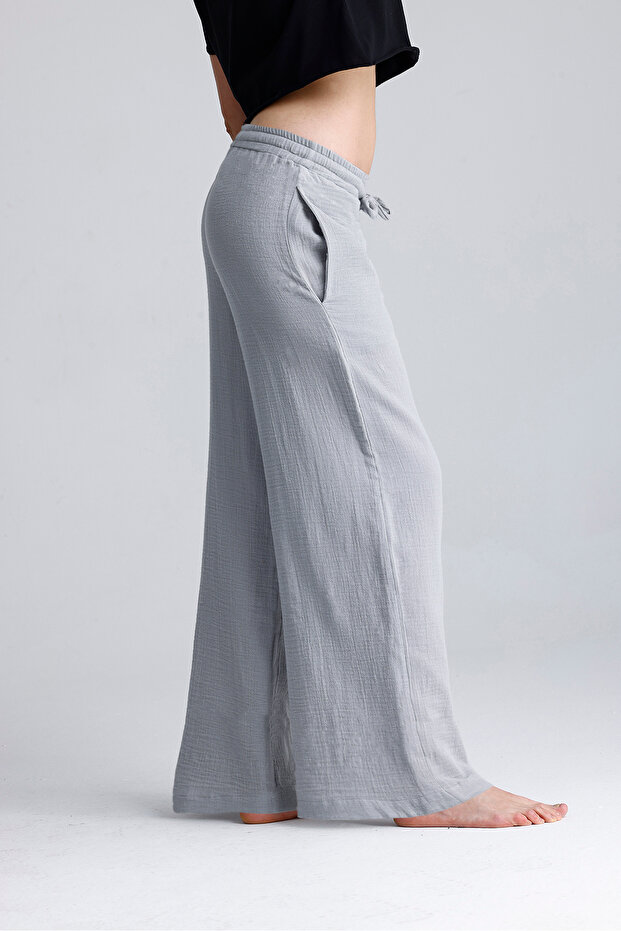 Kadın Müslin Pantolon - 3