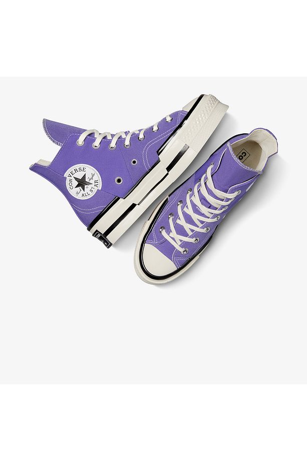Chuck 70 Plus Unisex Mor Platform Sneaker - 6
