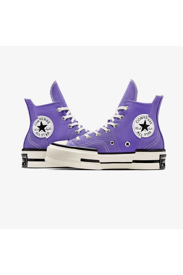 Chuck 70 Plus Unisex Mor Platform Sneaker - 5