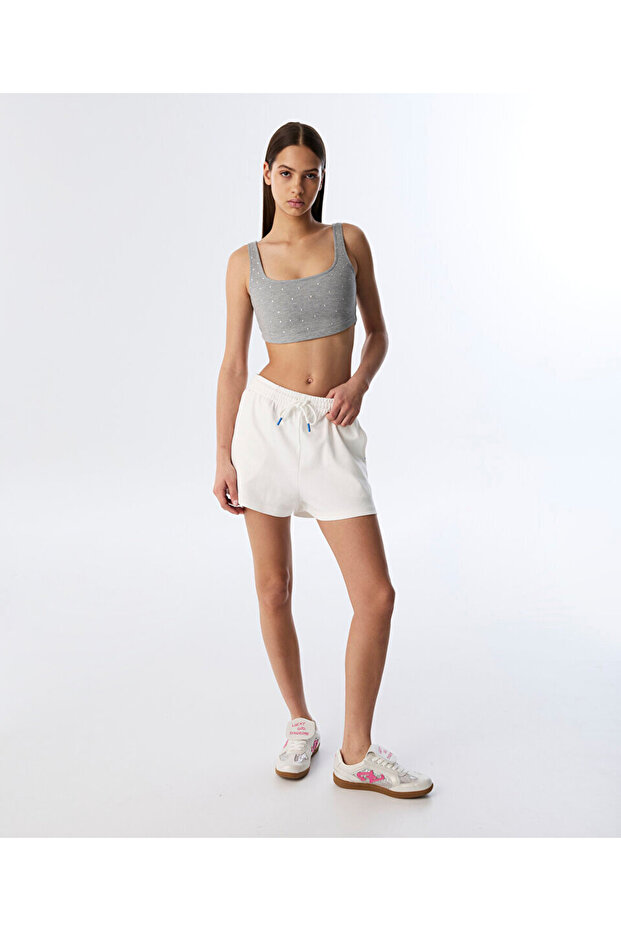 ELASTİK BEL RAHAT KESİM ŞORT - 2