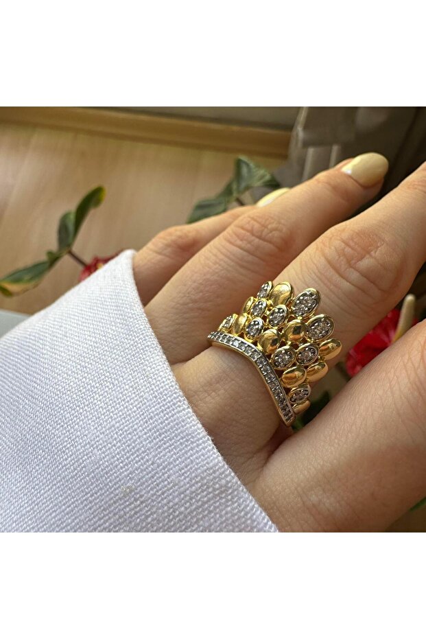 Çelik Rainbow Yüzük - 3