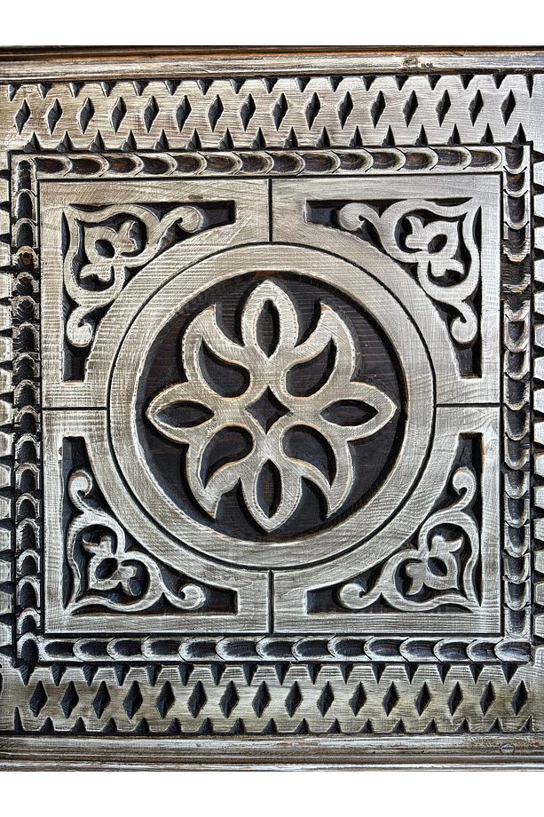 Ahşap Oyma Yatak Başlığı - 3