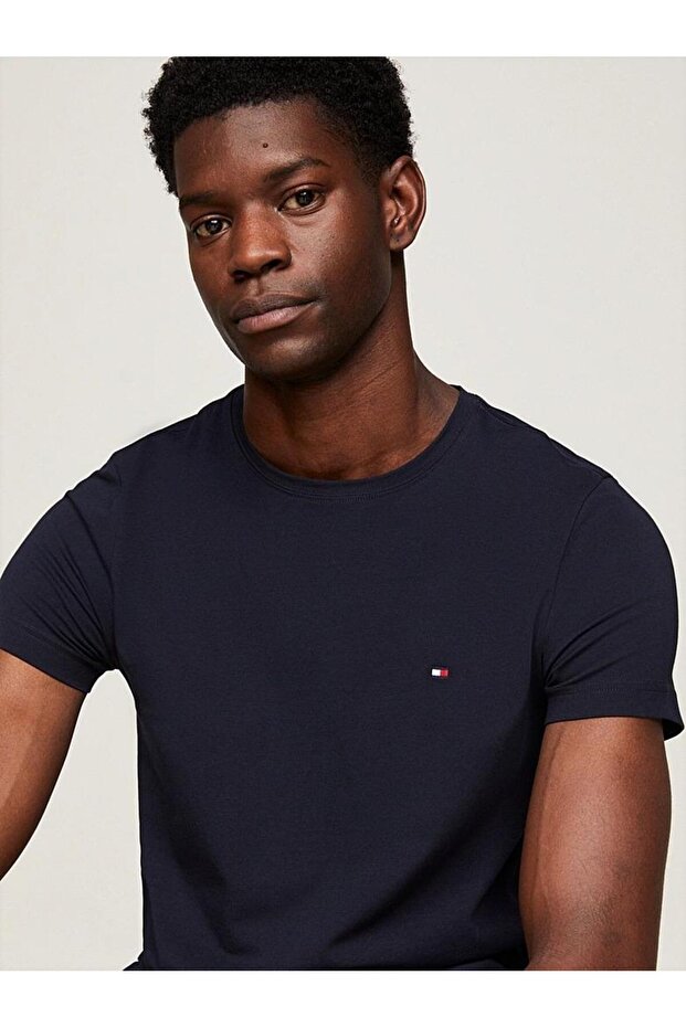 CORE STRETCH SLIM C-NECK TEE - 6