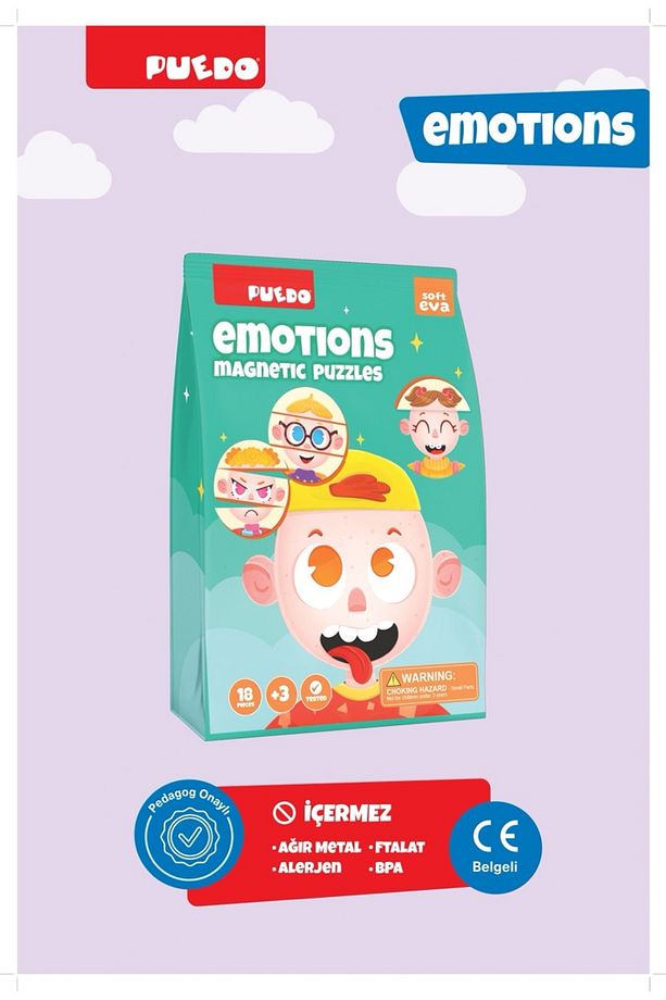Manyetik Puzzle - Emotions (DUYGULAR) - 5